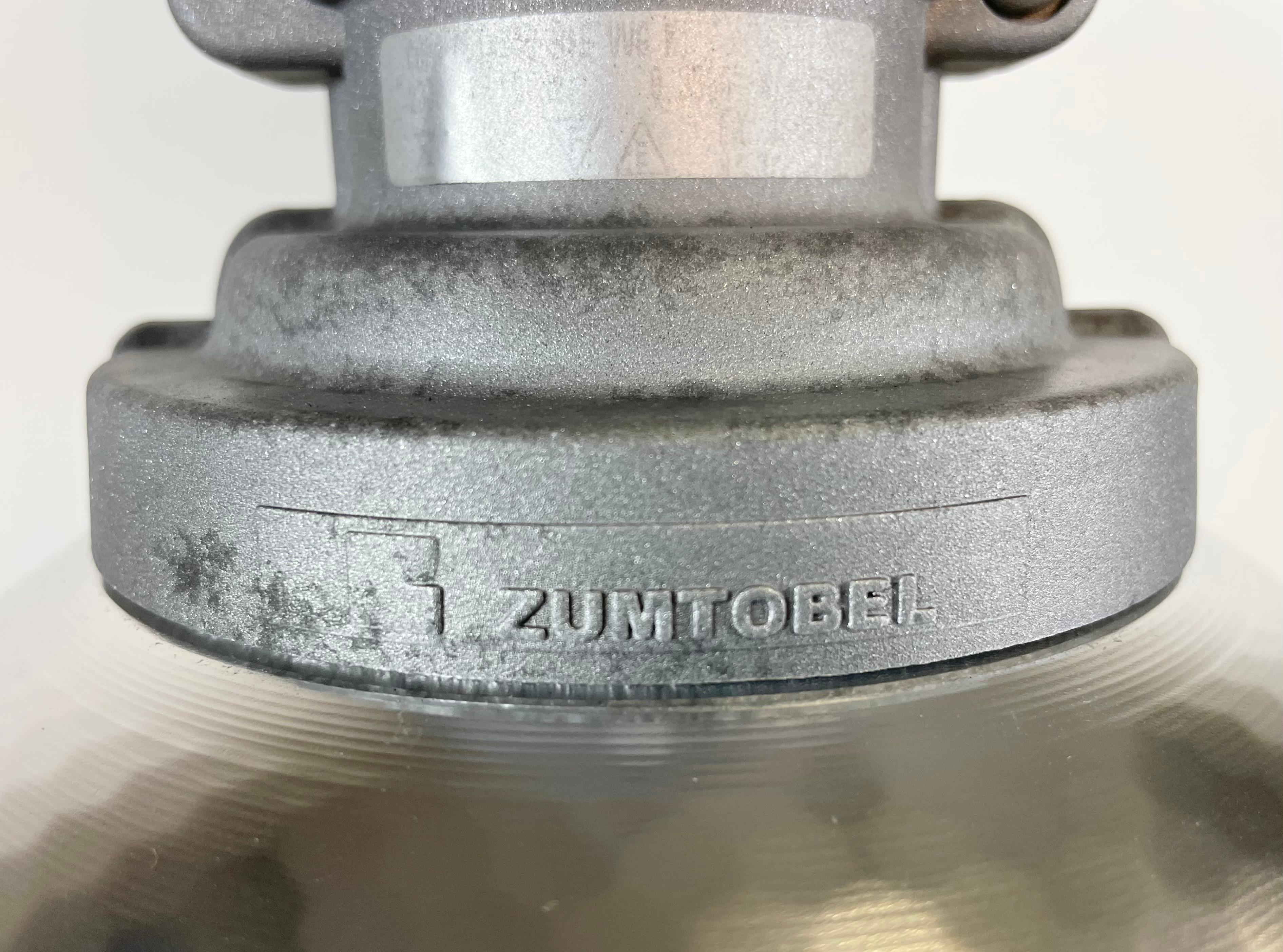 Aluminum Industrial Pendant Lamp by Charles Keller for Zumtobel, 1990s For Sale