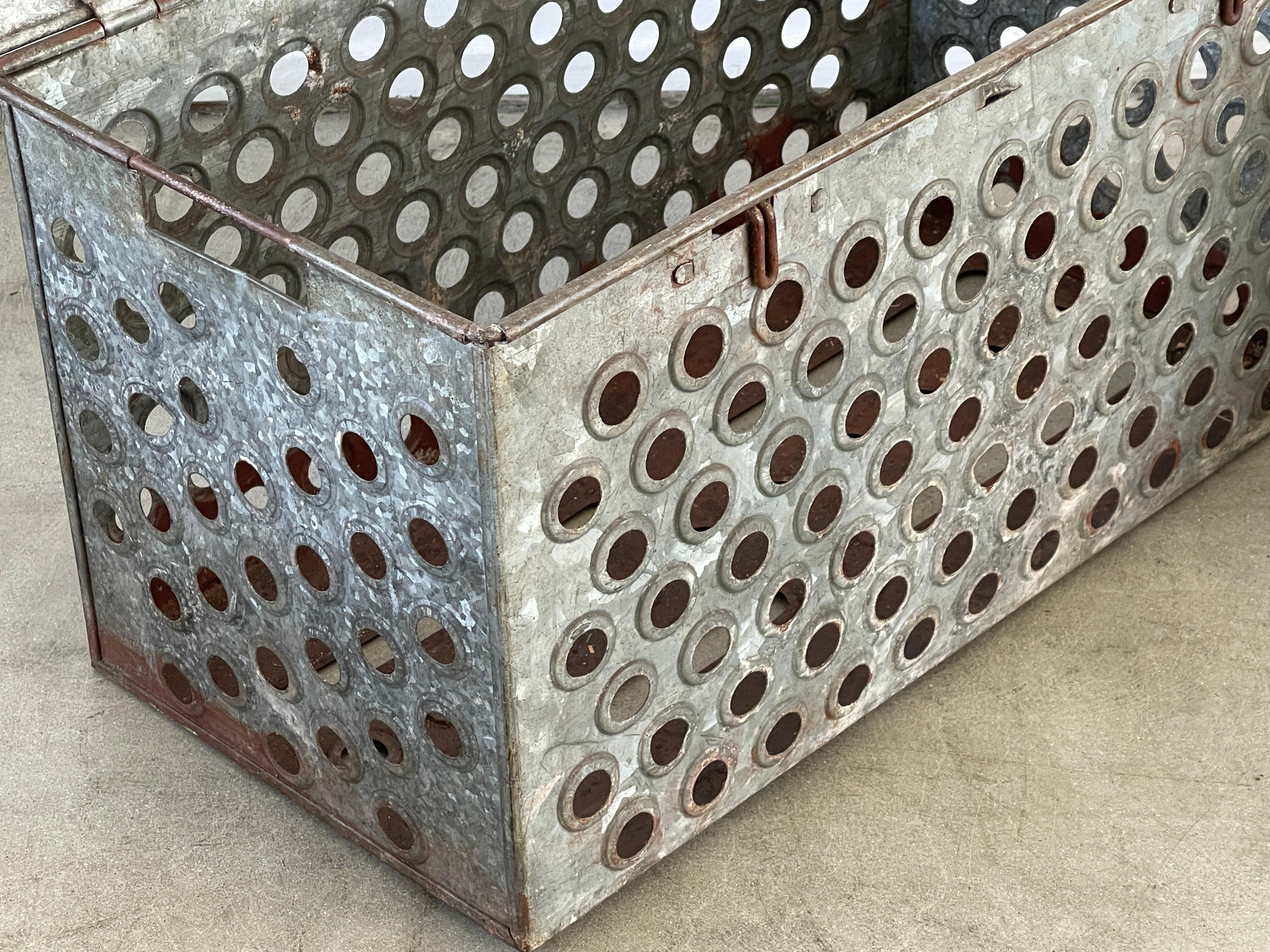 perforated steel box