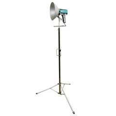 Industrial Photo Tripod Floor Light from Fax, 1970s