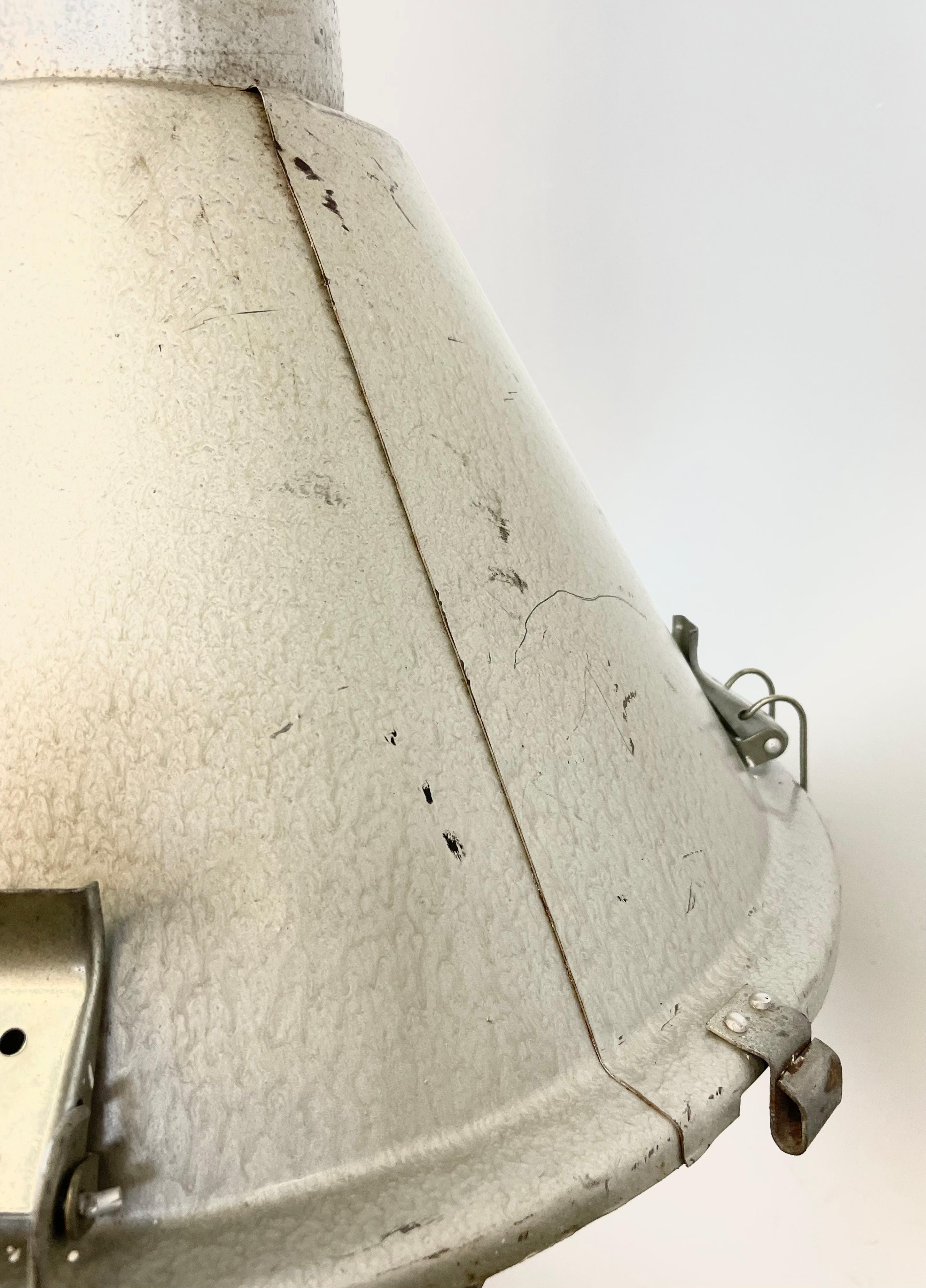 Industrial Polish Factory Ceiling Lamp from Mesko, 1990s For Sale 5
