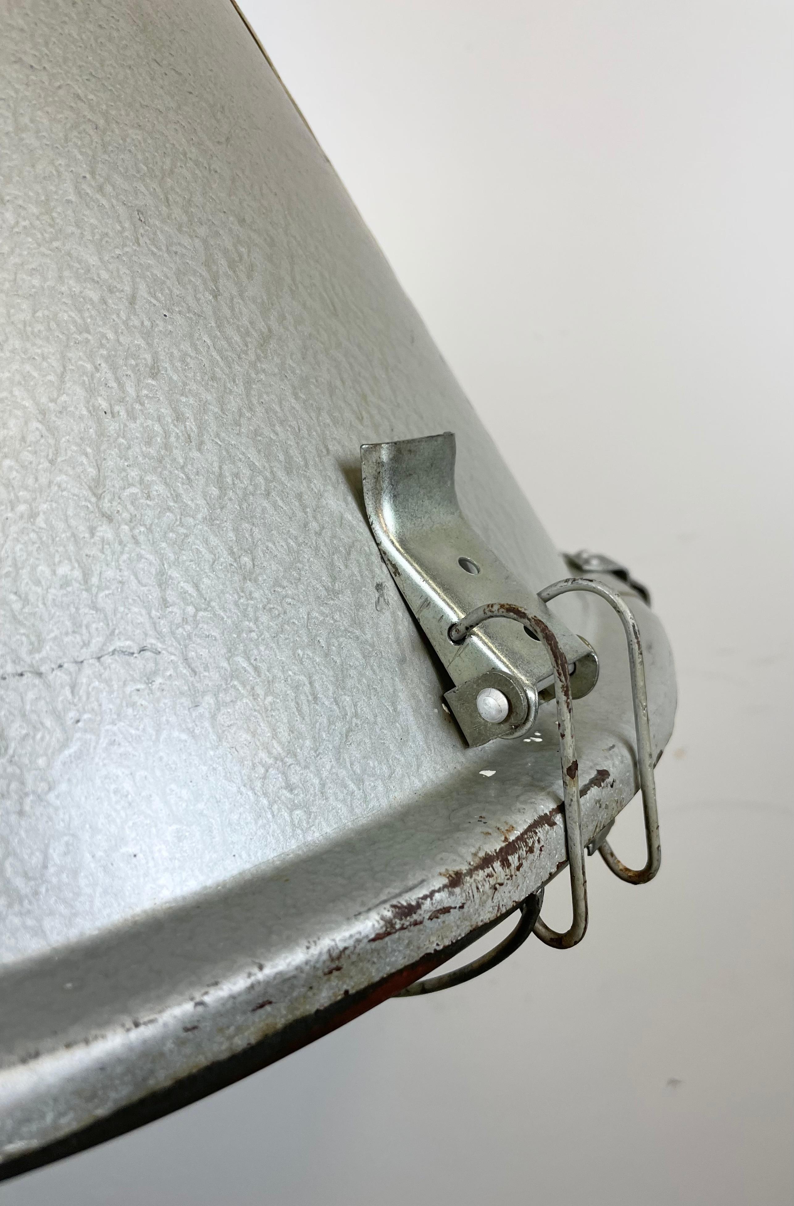 Industrial Polish Factory Ceiling Lamp from Mesko, 1990s For Sale 1