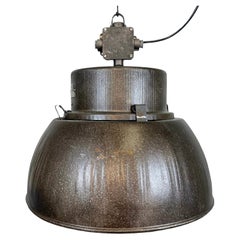 Industrial Polish Factory Pendant Lamp from Mesko, 1960s