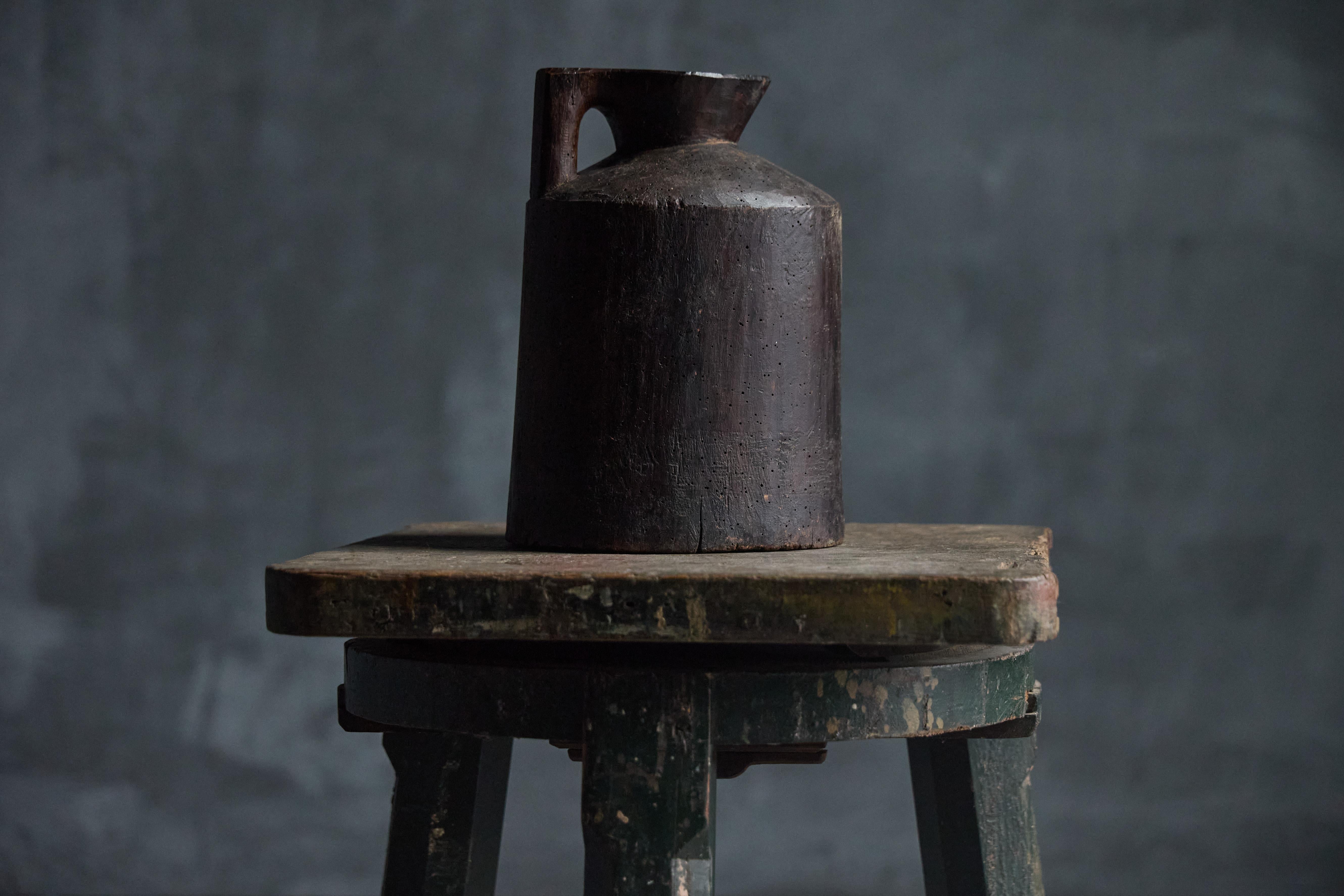 Français Tabouret primitif industriel, France, 19ème siècle en vente