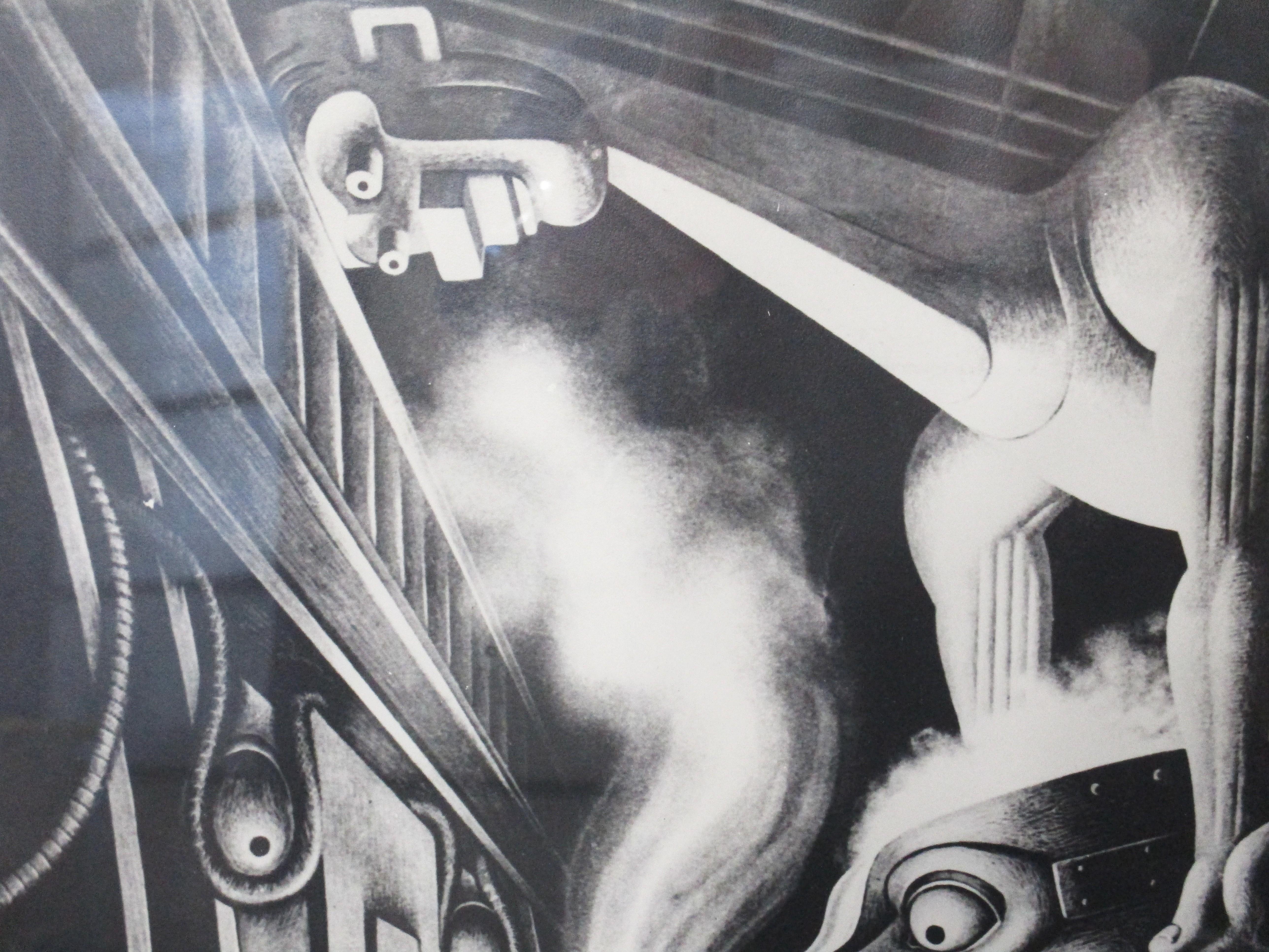 American Industrial Print by Boris Artzybasheff for Wickwire Spencer Steel Co.