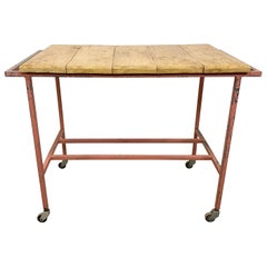 Industrial Red Trolley, 1960s