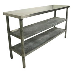 Industrial Restaurant Kitchen Work Table