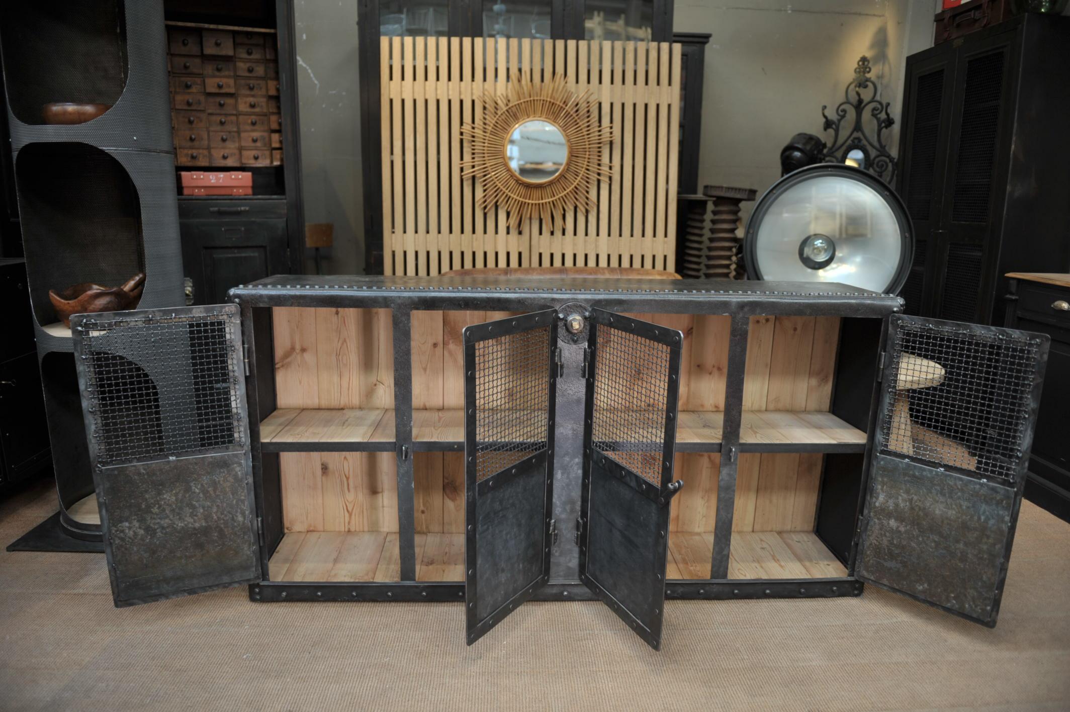 metal cabinet doors