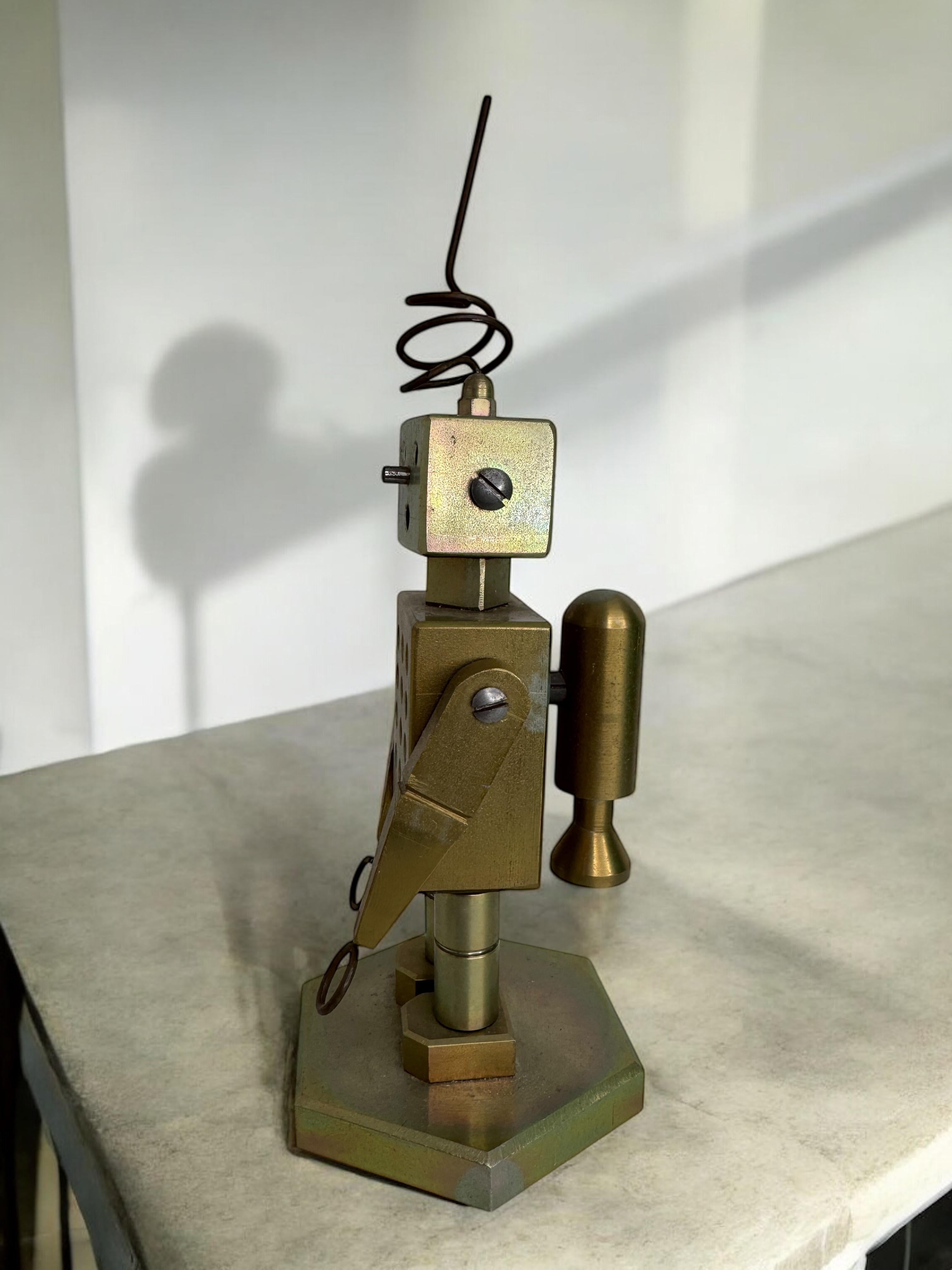 Industrial Robot Scale Design Model Desk Sculpture, German, 1970s For Sale 3