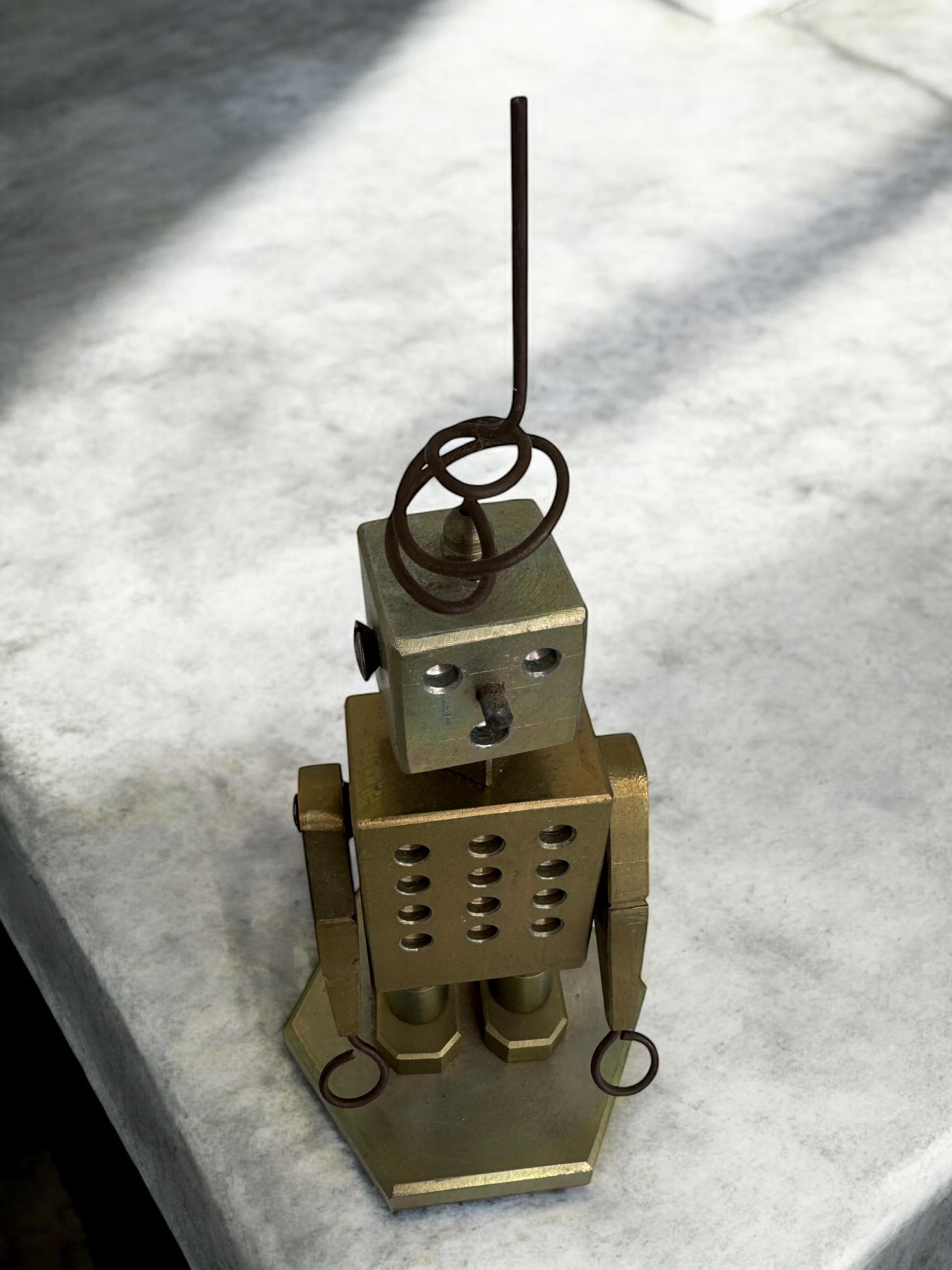 Industrial Robot Scale Design Model Desk Sculpture, German, 1970s For Sale 4