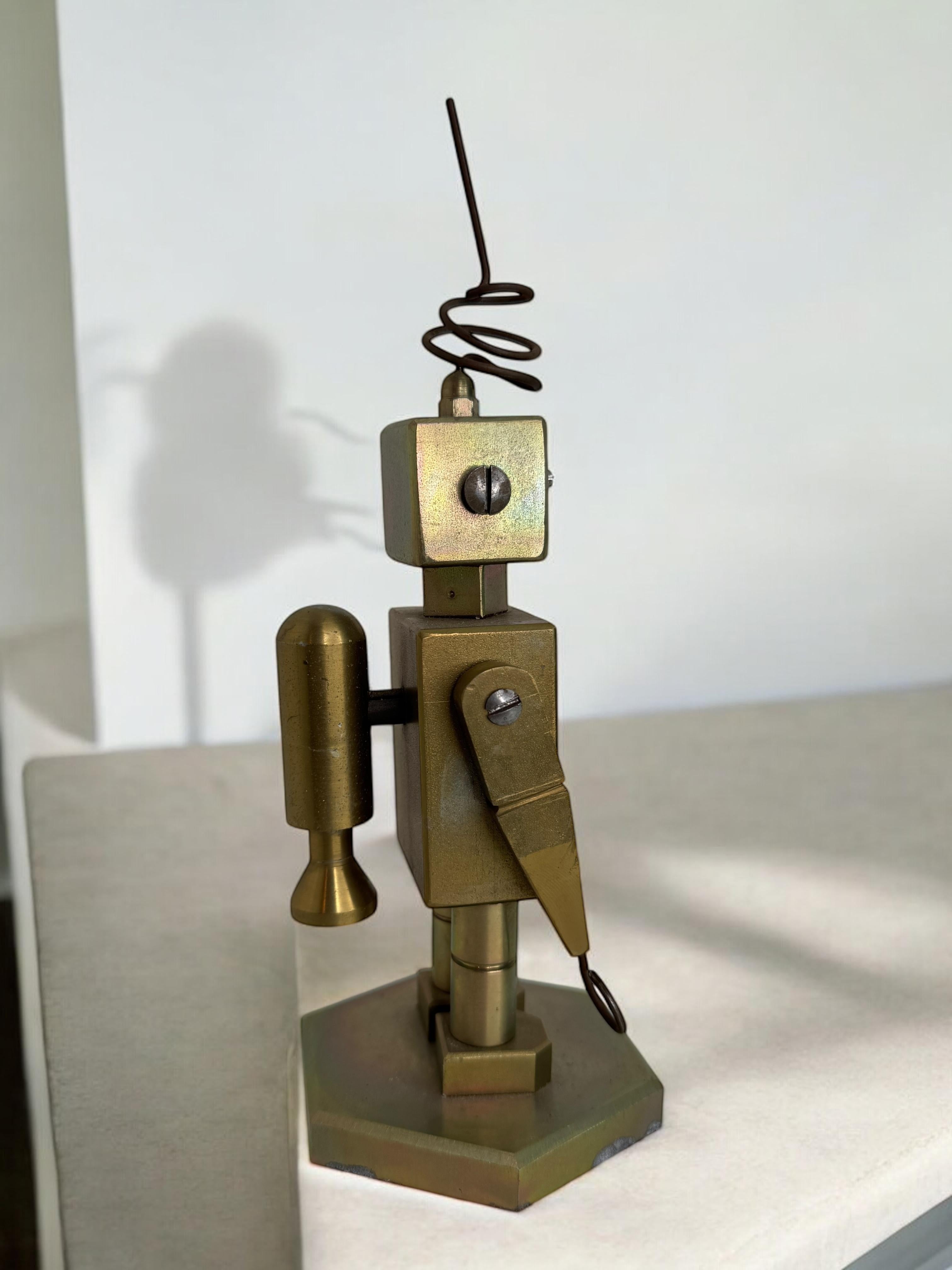 Industrial Robot Scale Design Model Desk Sculpture, German, 1970s For Sale 5
