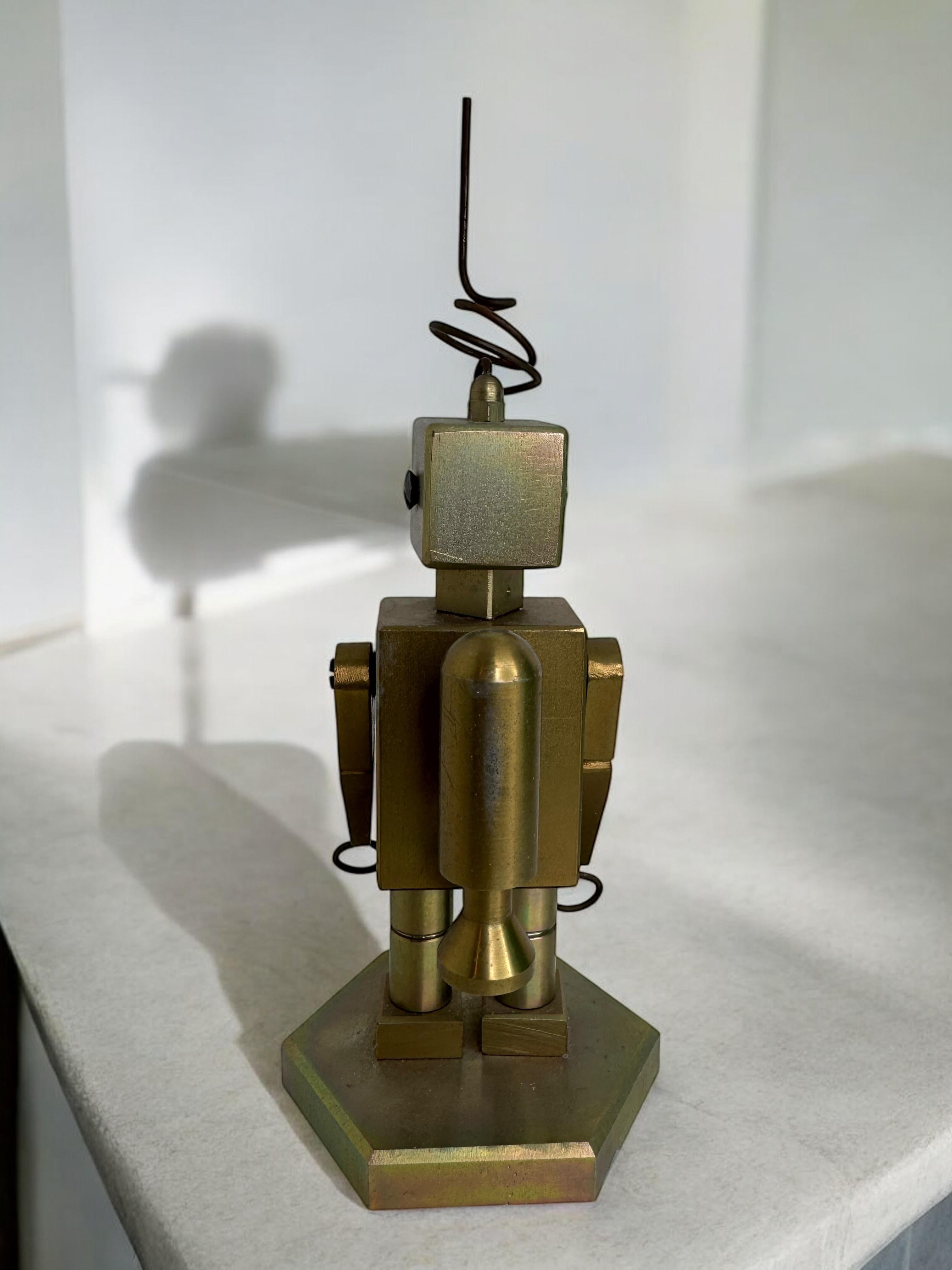 Industrial Robot Scale Design Model Desk Sculpture, German, 1970s For Sale 6