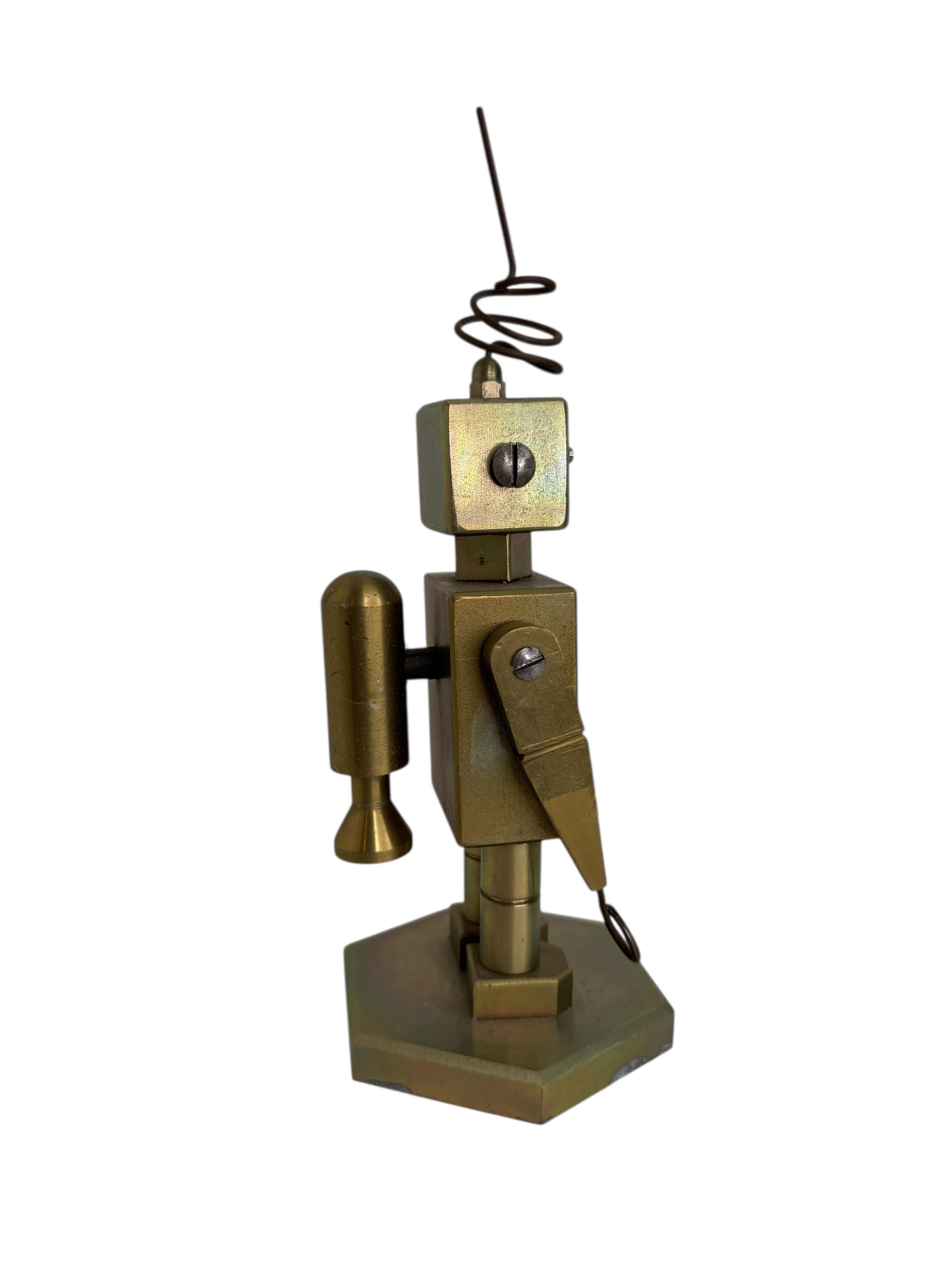 Industrial Robot Scale Design Model Desk Sculpture, German, 1970s In Good Condition For Sale In Nuernberg, DE