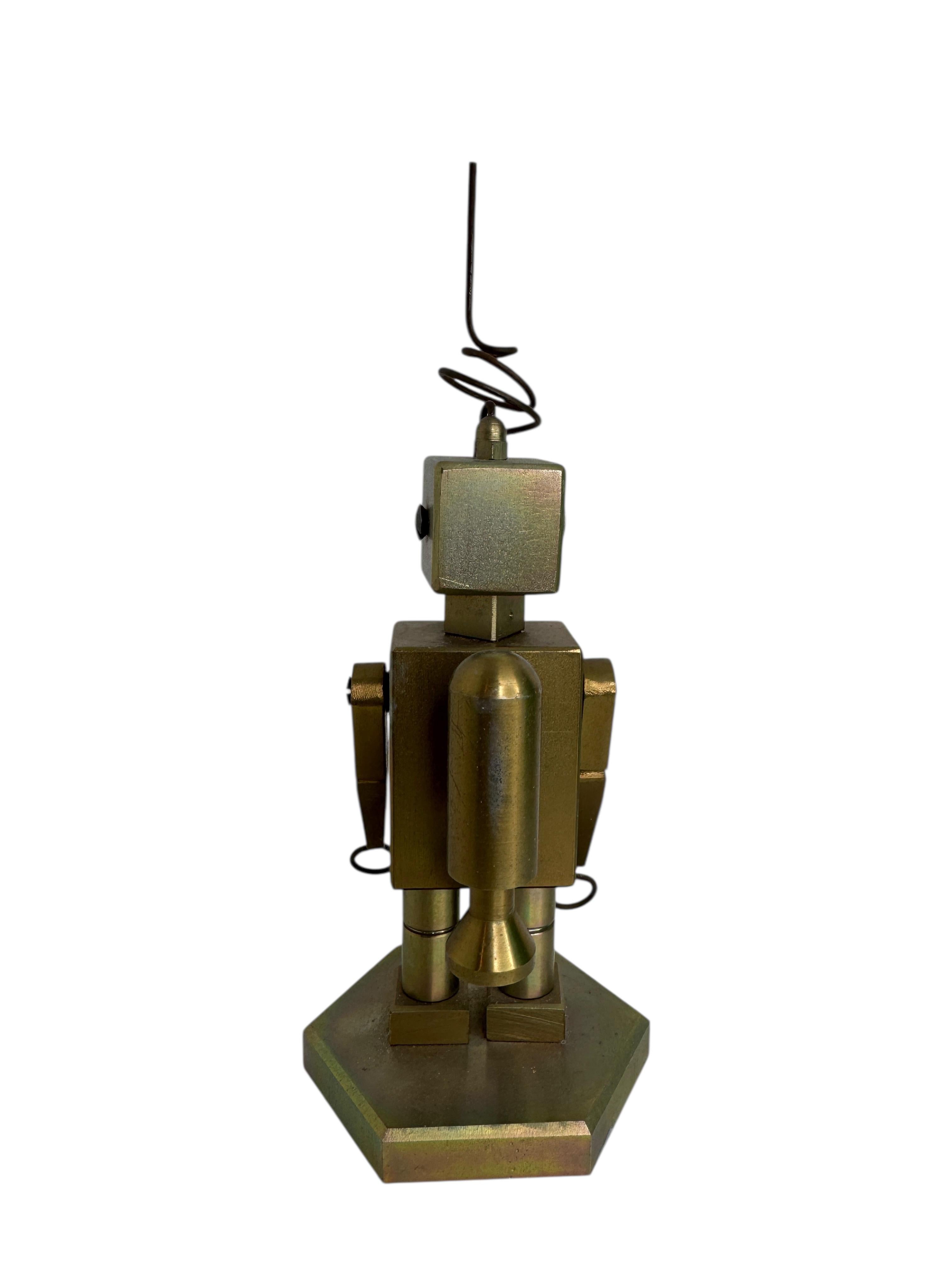 Late 20th Century Industrial Robot Scale Design Model Desk Sculpture, German, 1970s For Sale