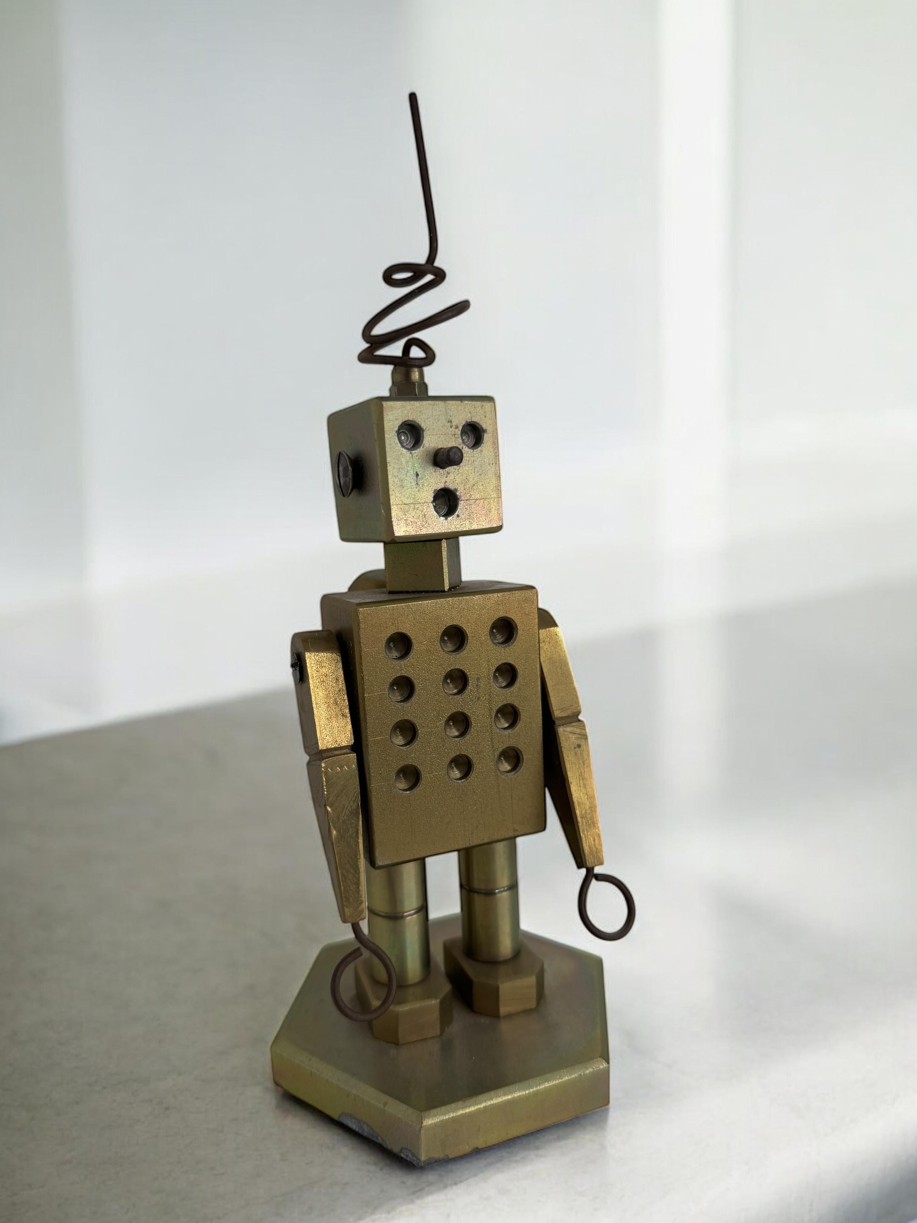 Industrial Robot Scale Design Model Desk Sculpture, German, 1970s For Sale 2