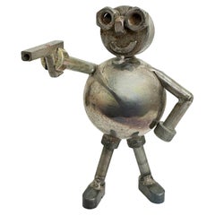 Sculpture de bureau industrielle à l'échelle réduite, allemande, 1970