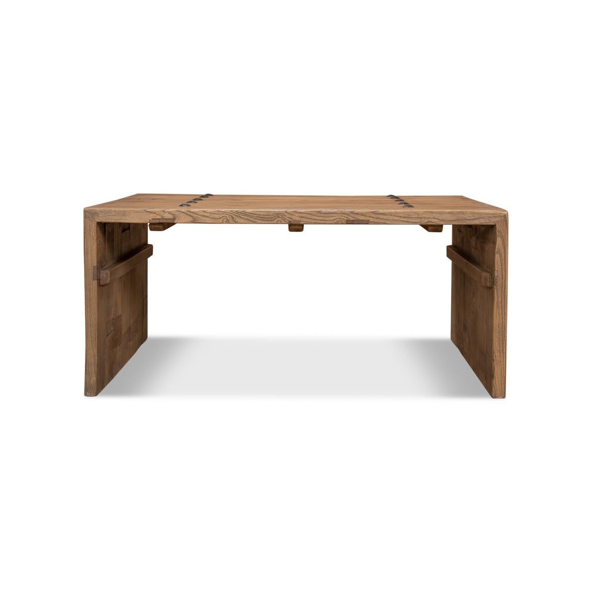Table basse rustique industrielle en vente 3