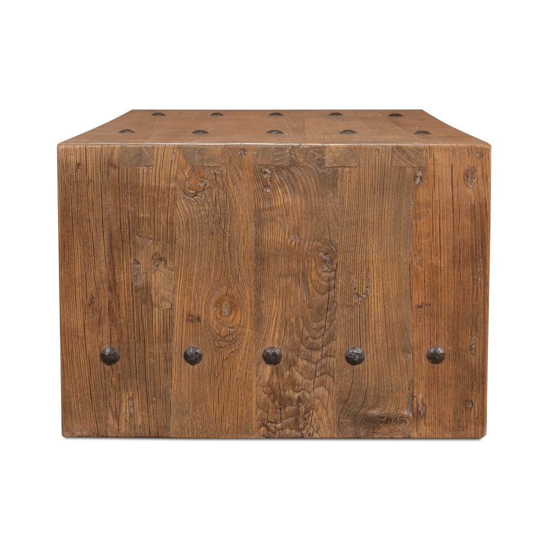 Table basse rustique industrielle en vente 4