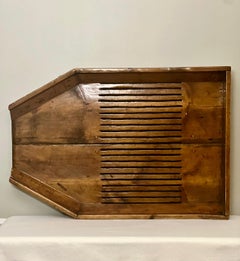 Industrial Salvage Cranberry Bog Wooden Harvesting Board