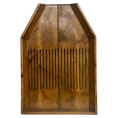 Industrial Salvage Cranberry Bog Wooden Harvesting Board