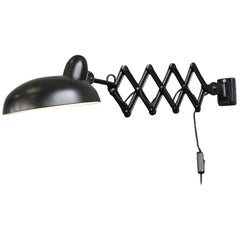 Vintage Industrial Scissor Lamp by Escolux, circa 1930s