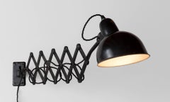 Industrial Scissor Lamp by Kaiser Idell, circa 1940