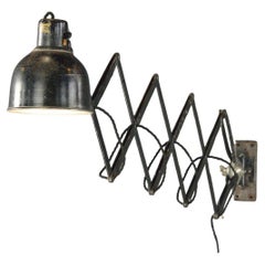 Vintage Industrial Scissor Lamp By PeHaWe Circa 1930s