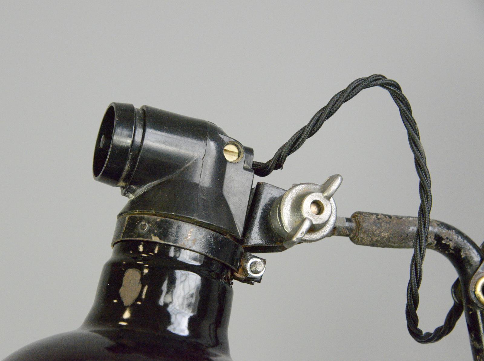 Mid-20th Century Industrial Scissor Lamp by Rademacher, Circa 1930s