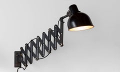 Industrial Scissor Lamp by Reif Dresden, circa 1940
