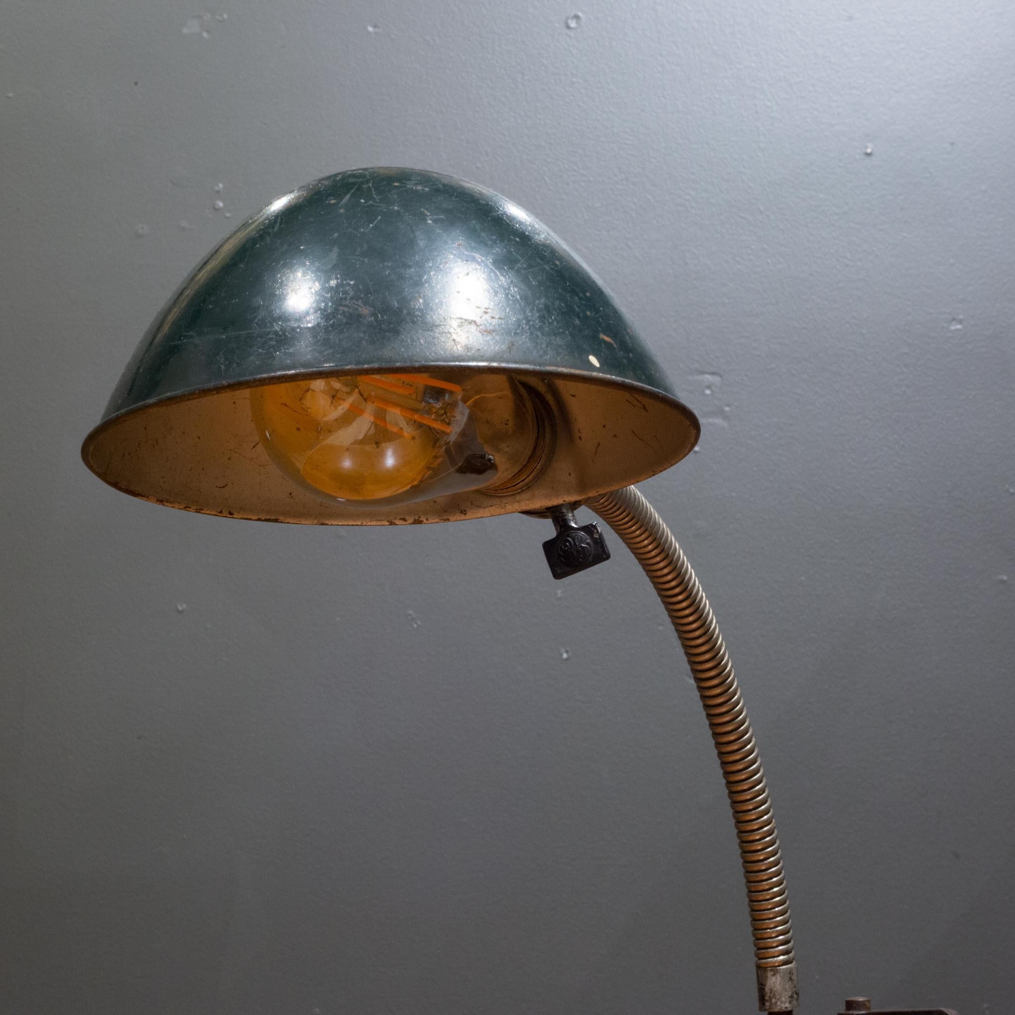 Industrial Scissor Task Lamp c.1930 2