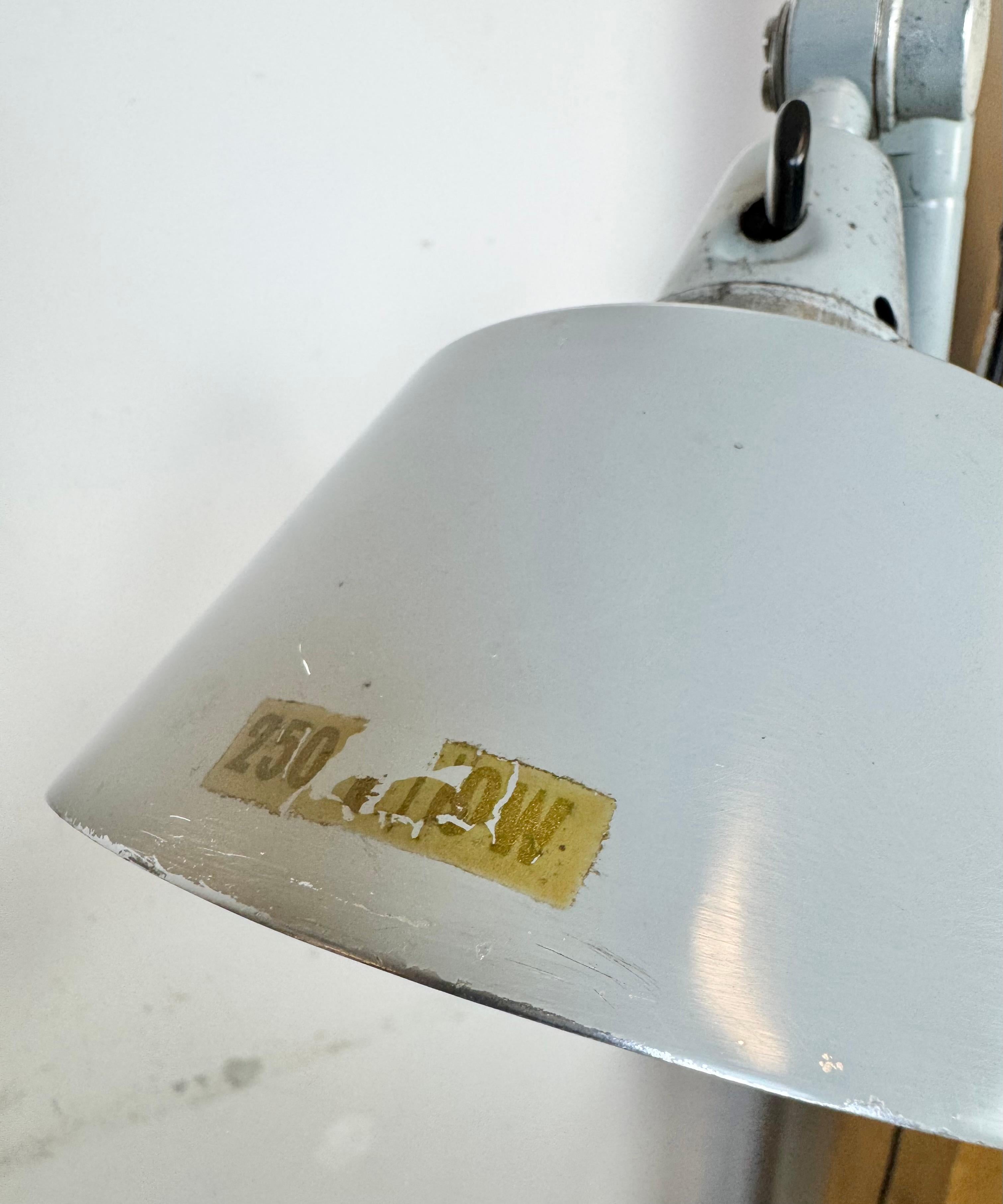 Industrial Scissor Wall Lamp by Curt Fischer for Midgard, 1930s For Sale 6