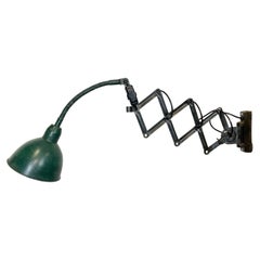 Industrial Scissor Wall Lamp from Elektroinstala, 1960s