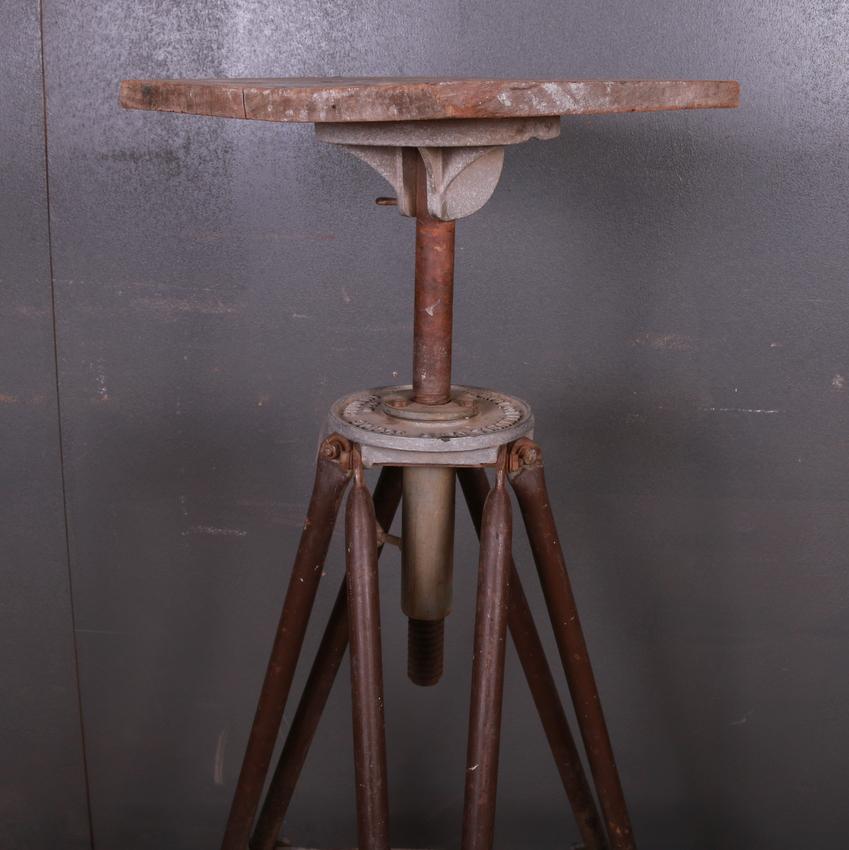 English Industrial Sculpture Stand
