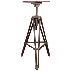 Industrial Sculpture Stand