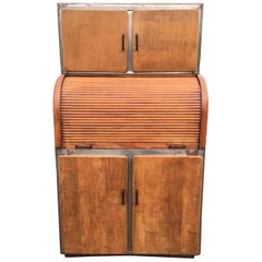 Industrieller Sekretär-Schrank Art Deco Küche
