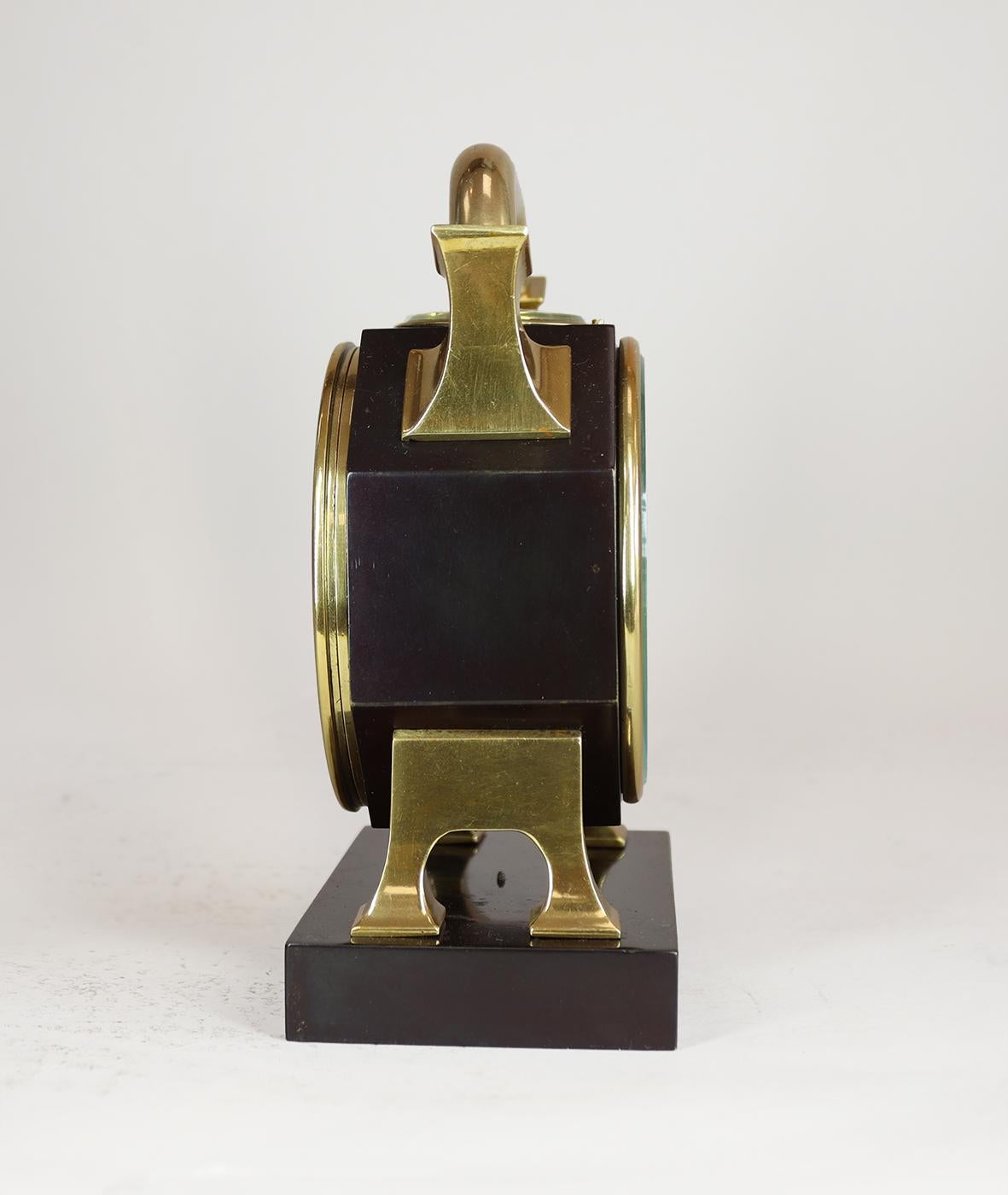 Brass Industrial Series Desktop Compendium in The Manner of Andre Guilmet For Sale