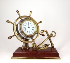 Industrial Series Nautical Desk Clock