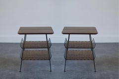 Industrial Set of End Tables by Tony Paul, C. 1960s