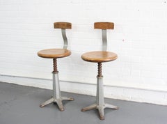 Industrial Sewing Chairs by Durkopp, circa 1910