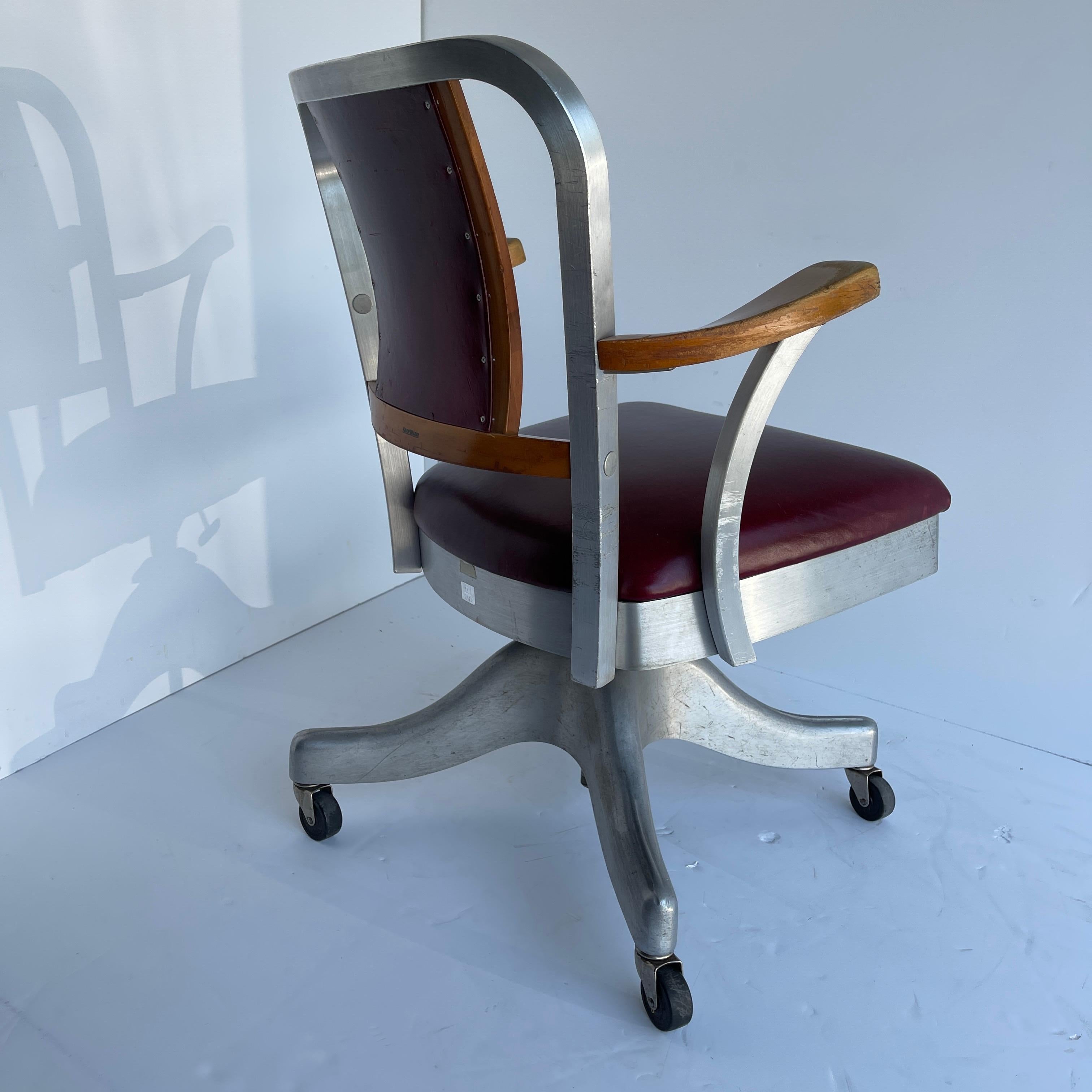 vintage shaw walker office chair