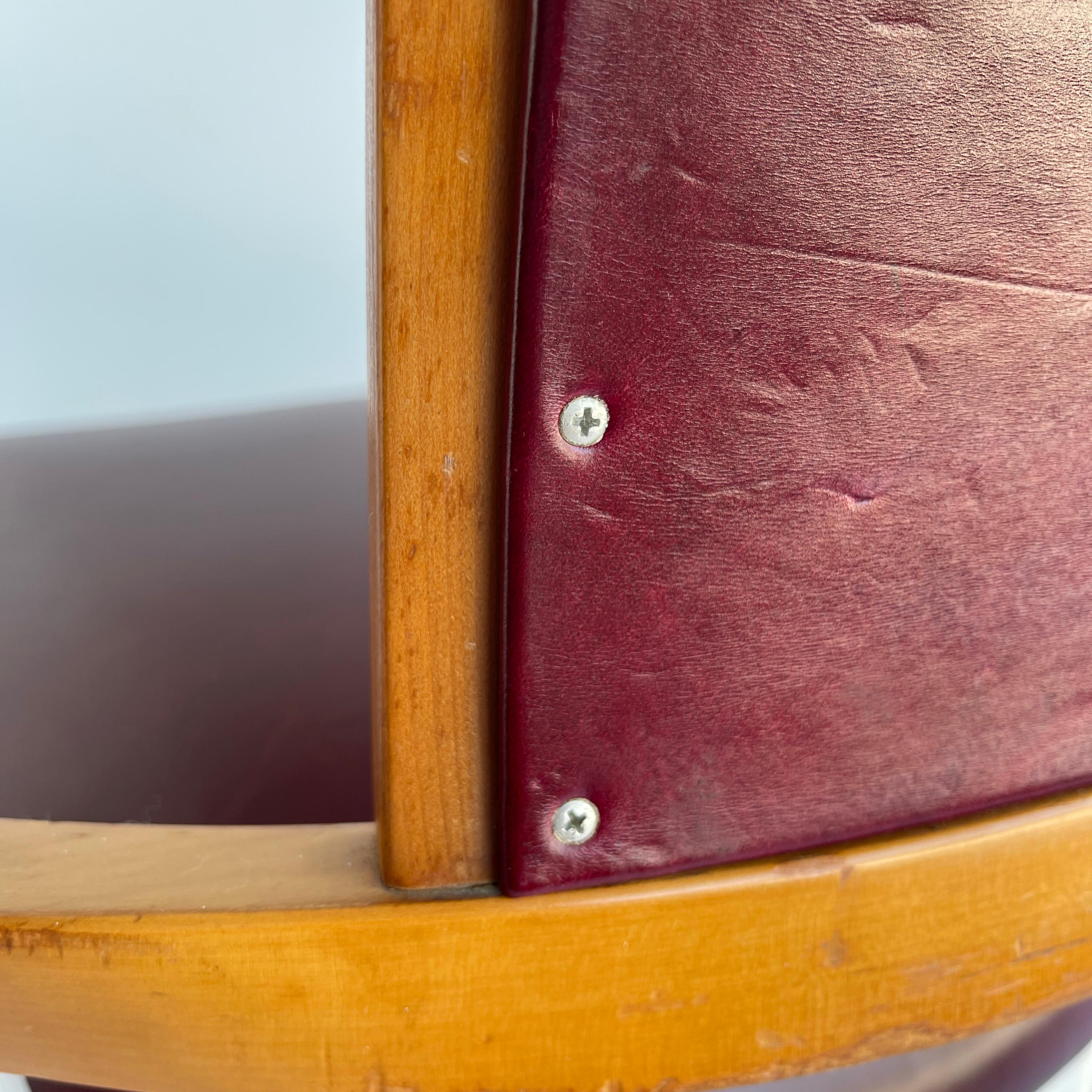 Industrial Shaw Walker Aluminum and Leather Desk Chair, Circa 1960 1