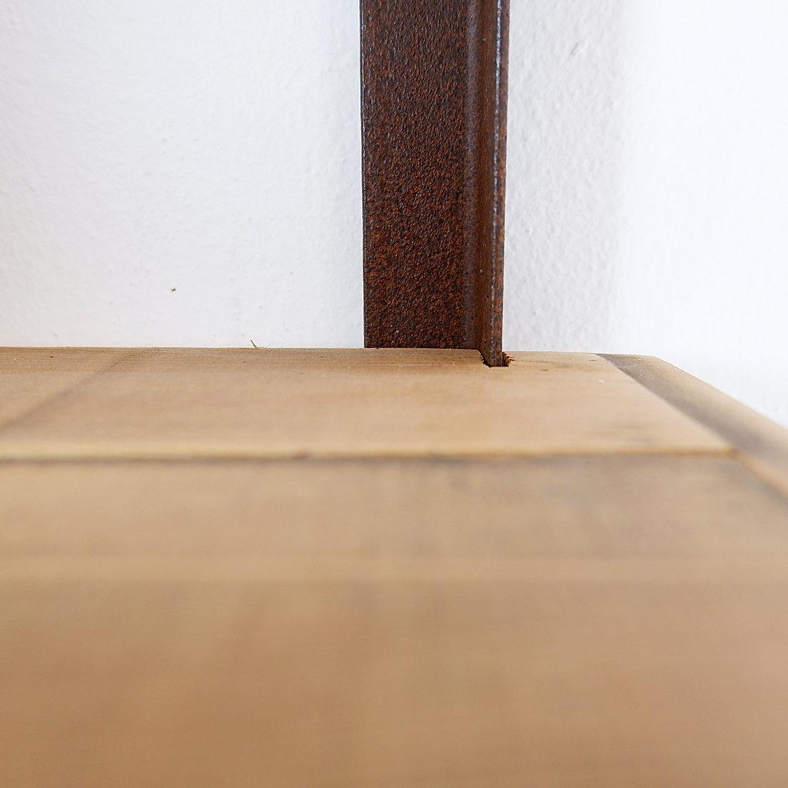Industrial shelf in the style of Theodore Scherf For Sale 1