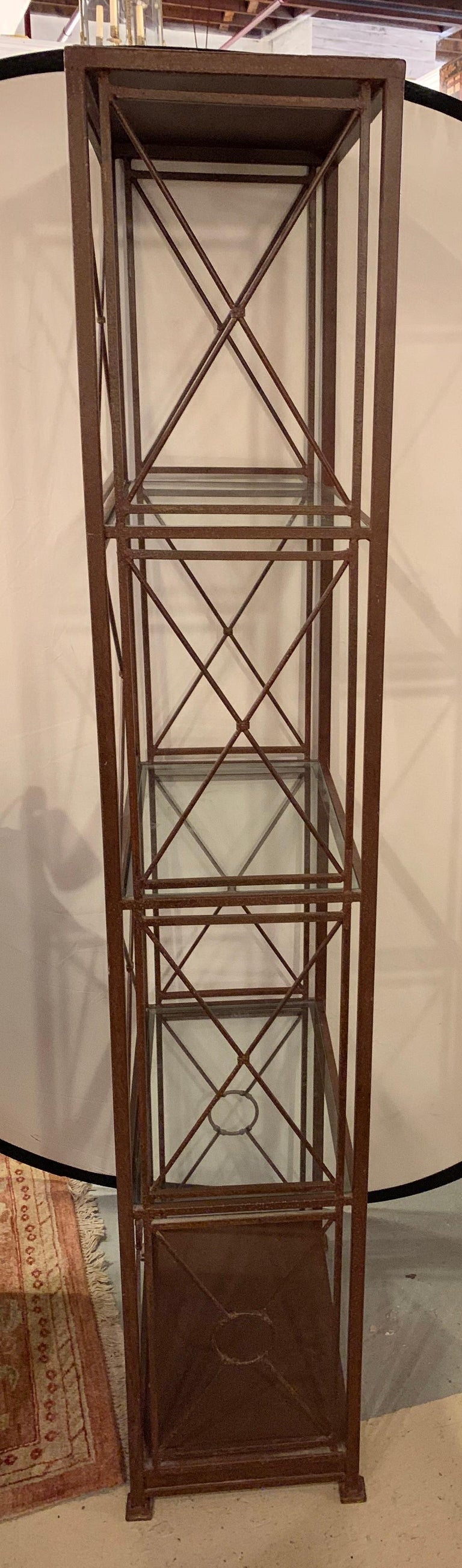 Industrial Shelf Unit or Étagère For Sale at 1stdibs