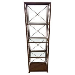 Vintage Industrial Shelf Unit or Étagère