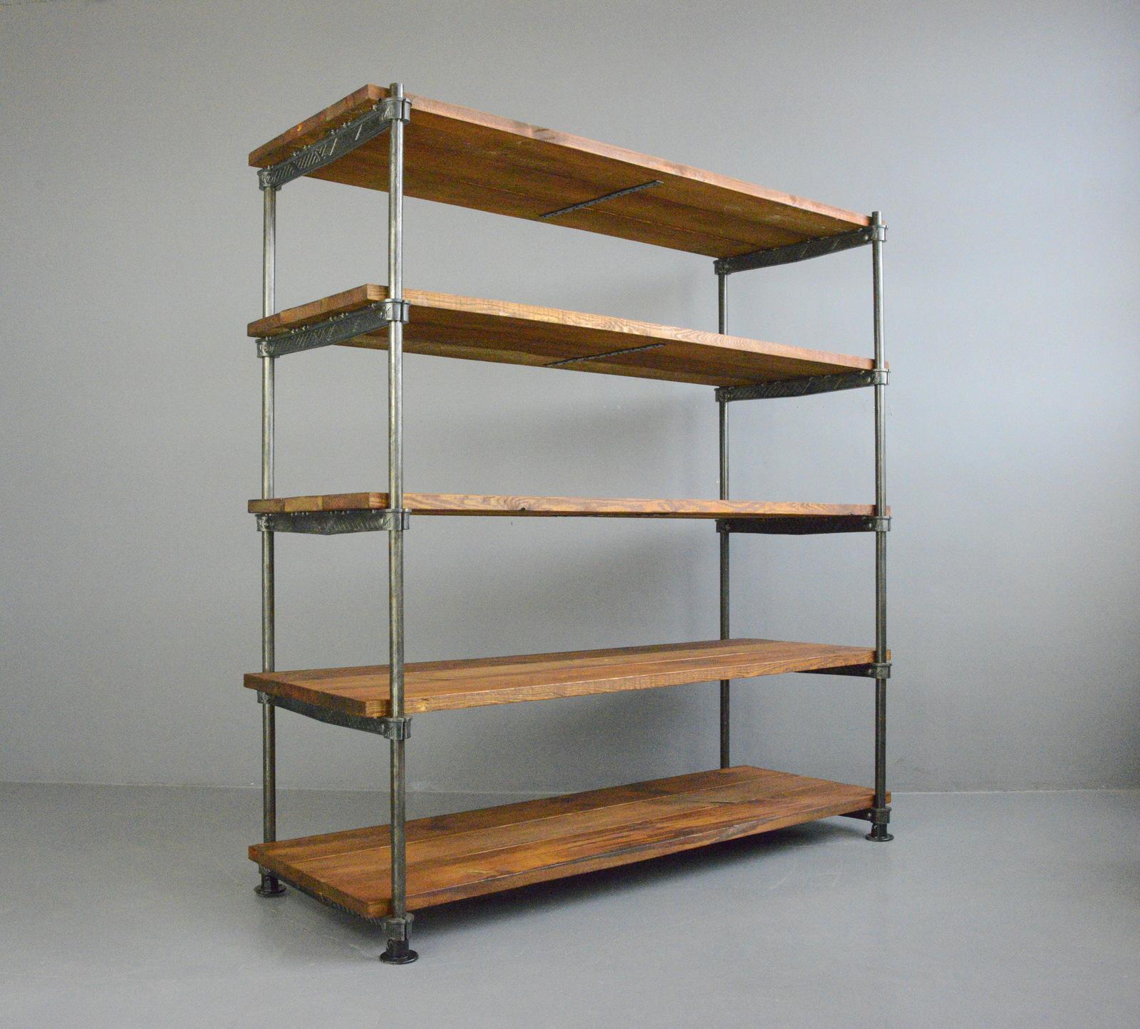 Industrial Shelves by Meier & Weichelt Circa 1920s 2
