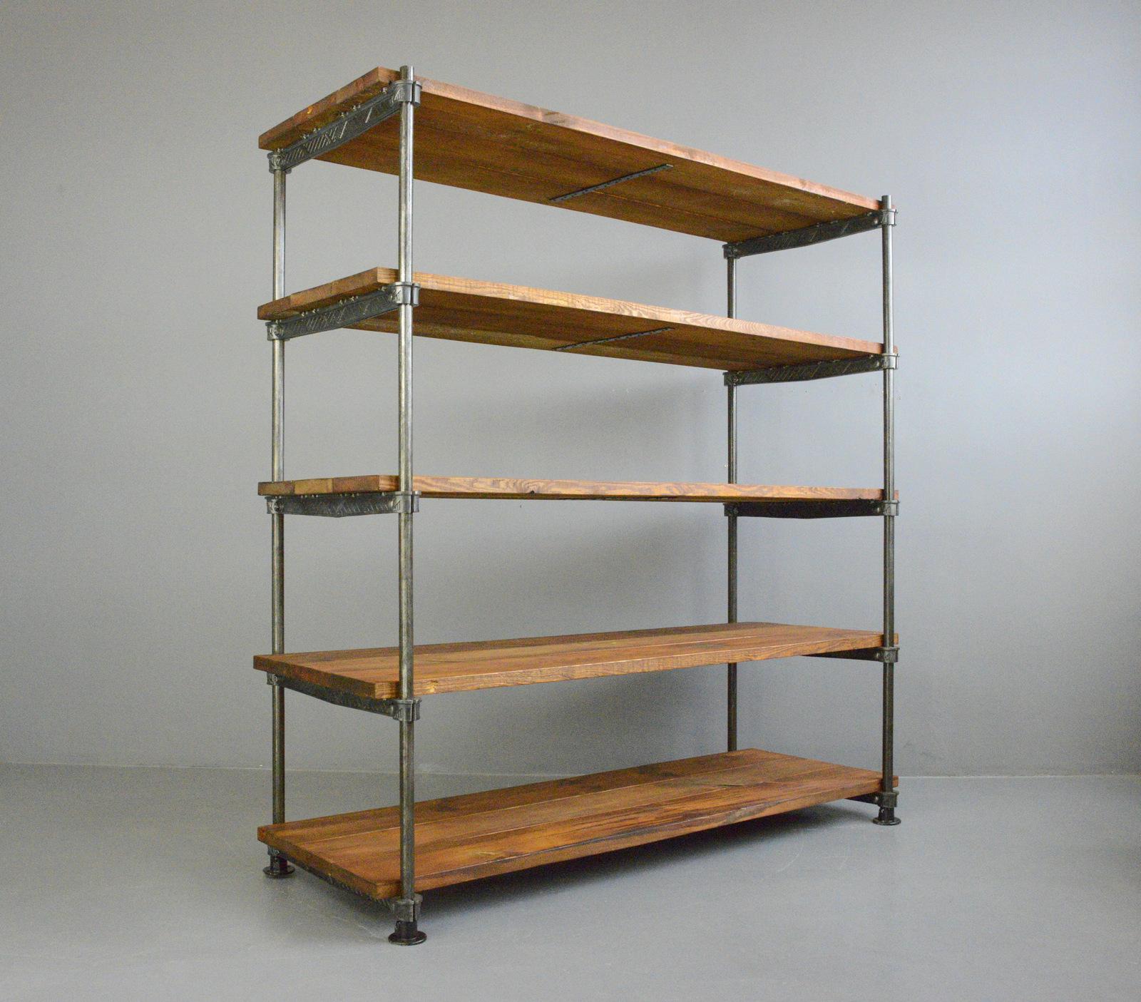 Industrial Shelves by Meier & Weichelt Circa 1920s 3