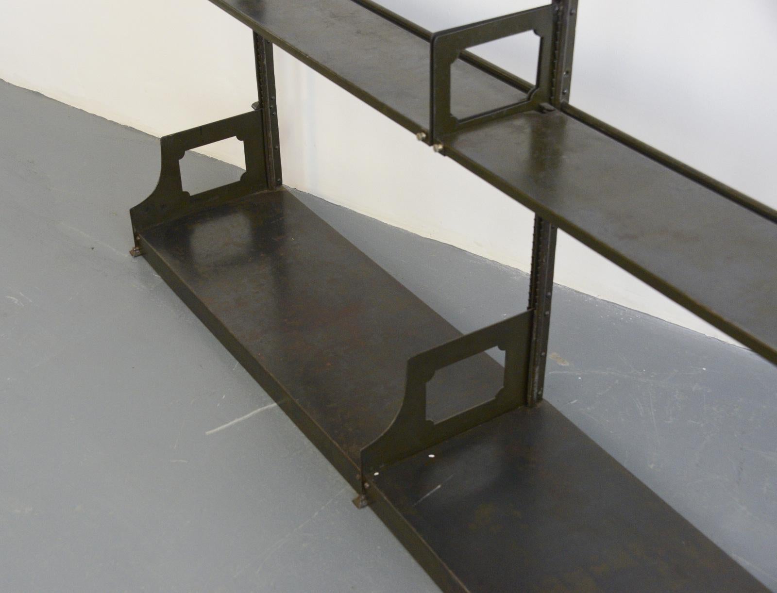 Industrial Shelving by Strafor, circa 1920s 3