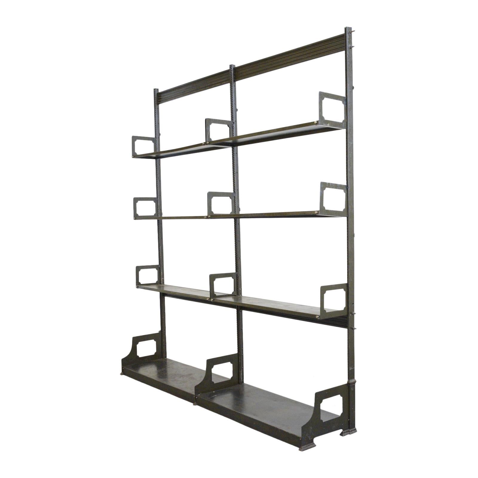 Industrial Shelving by Strafor, circa 1920s
