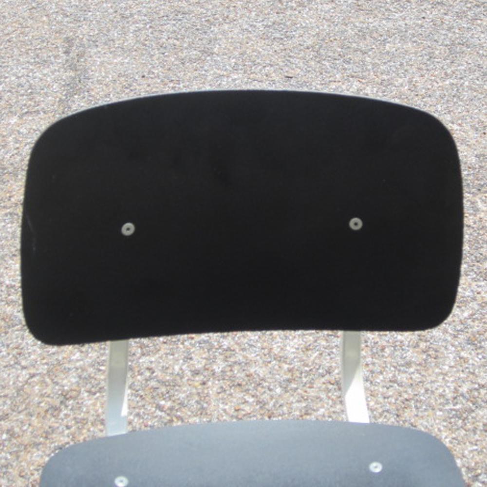 Metal Industrial Side Chairs in the Manner of Jean Prouve For Sale