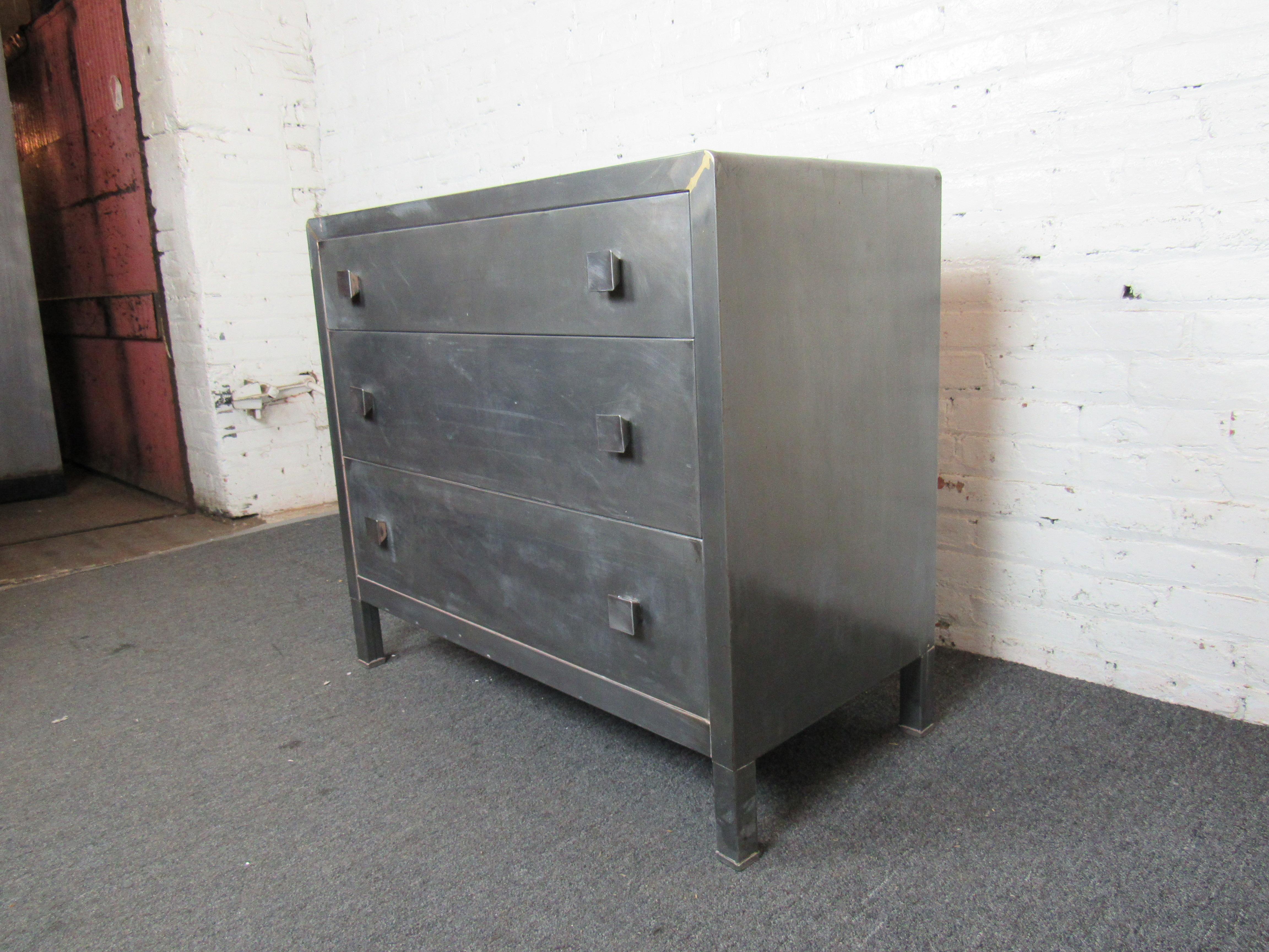 Industrial Simmons Dresser  In Good Condition In Brooklyn, NY