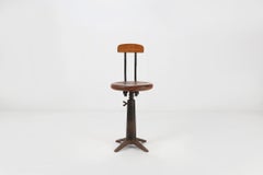 Industrial "Singer" Stool, ca.1920